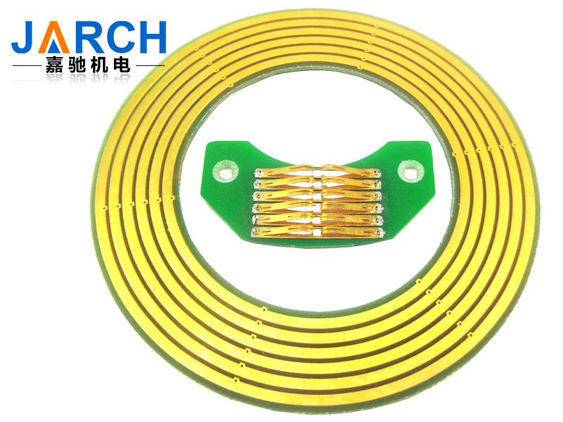 JSR-DS070系列PCB盤(pán)式滑環(huán)