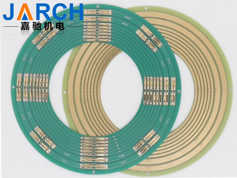 JSR-DS080系列PCB盤(pán)式滑環(huán)