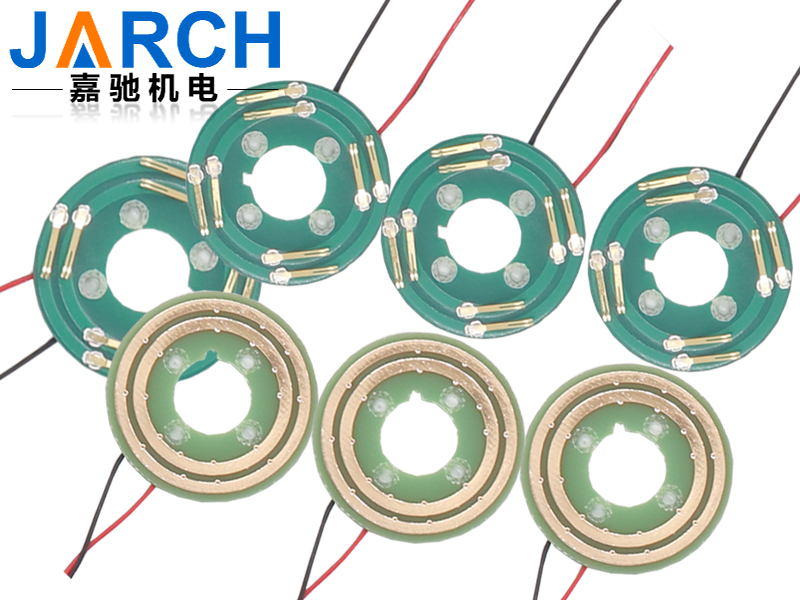JSR-DSM006系列微型PCB盤(pán)式滑環(huán)