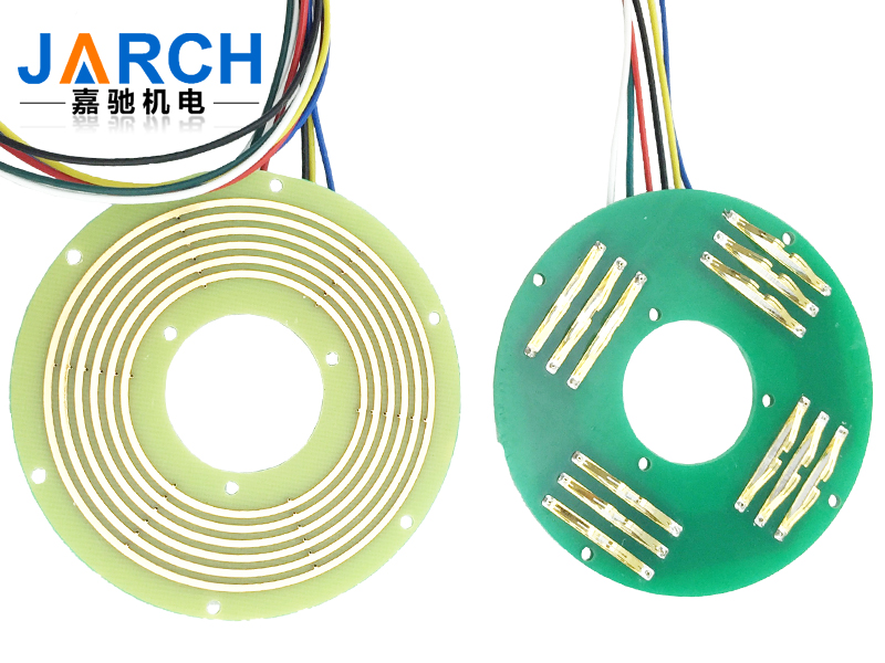 JSR-DSM012系列微型PCB盤(pán)式滑環(huán)